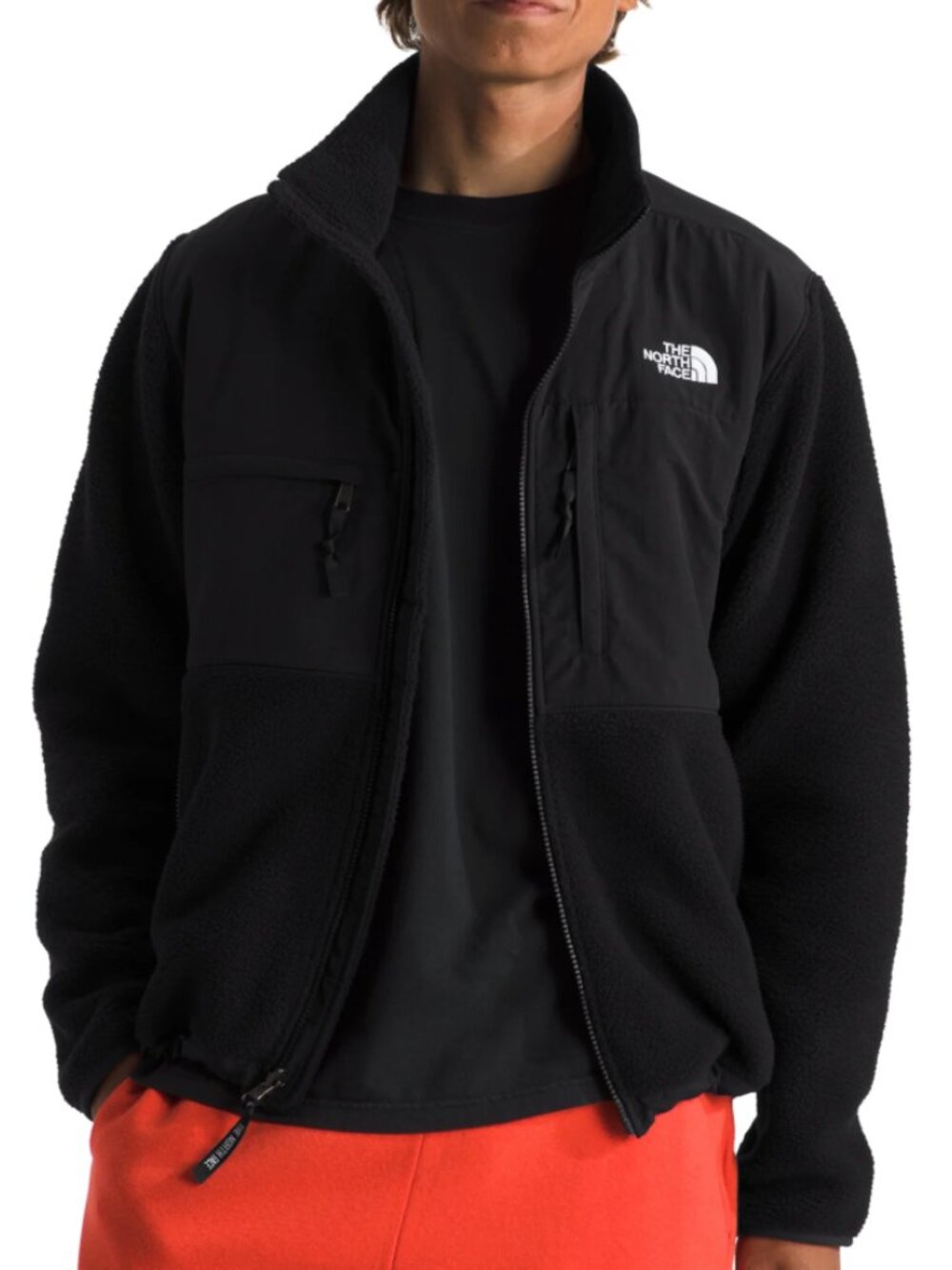 The North Face Womens Denali Full Zip Fleece Jacket in Black Size Small